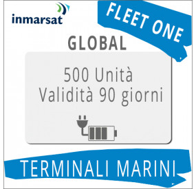 Ricarica Fleet One Global Inmarsat 500 unità