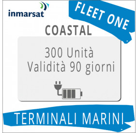 Ricarica Fleet One Coastal Inmarsat 300 unità