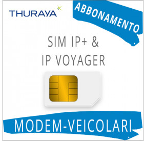 SIM Card Thuraya IP+ & IP Voyager - Abbonamento