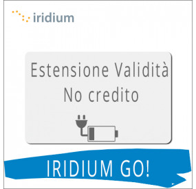 IRIDIUM GO! - Estensione Validità SIM Intermatica