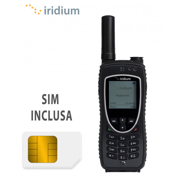 Telefono Iridium 9575 e SIM Intermatica